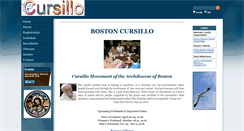 Desktop Screenshot of bostoncursillo.org